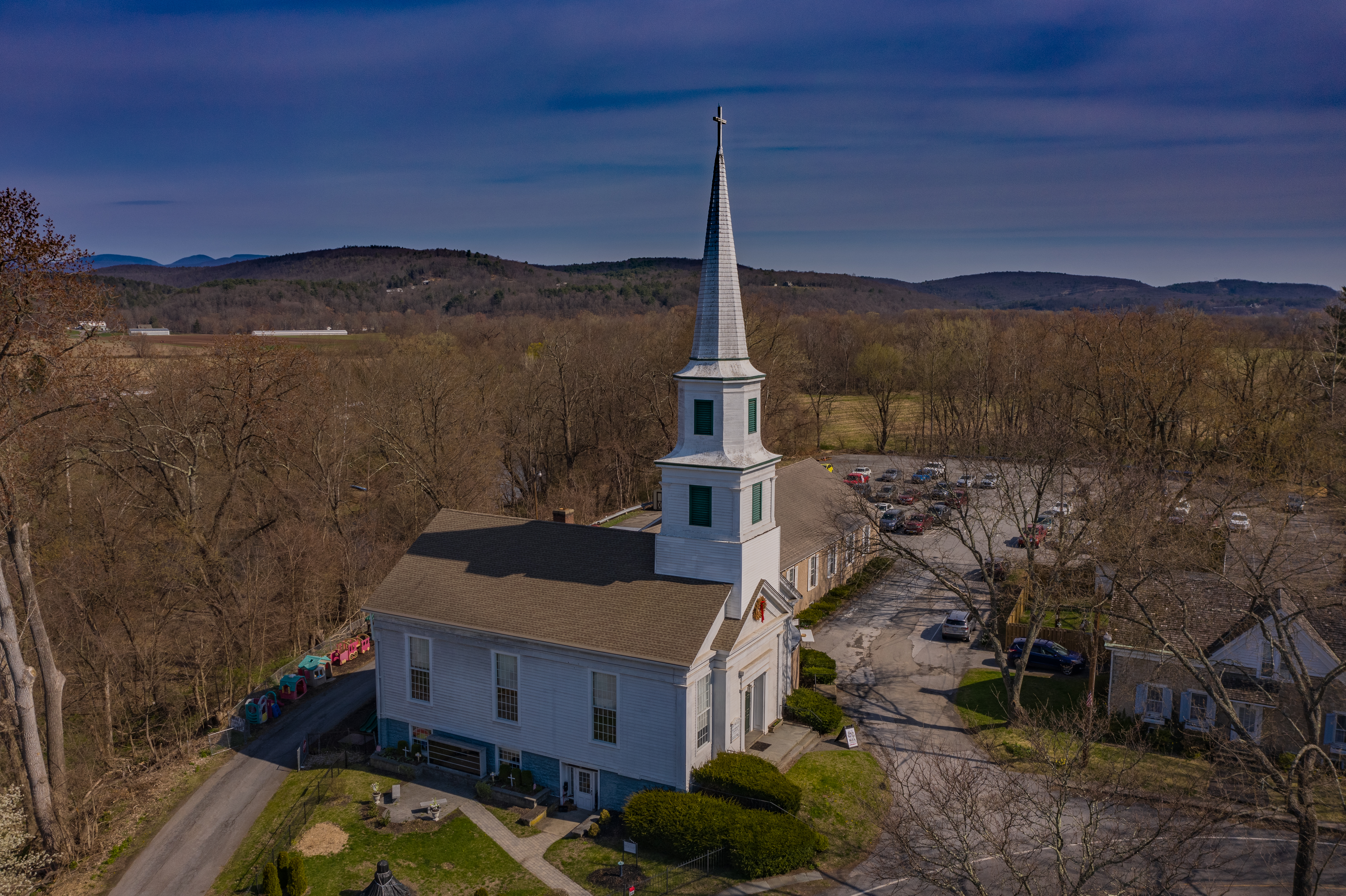 church from drone 2