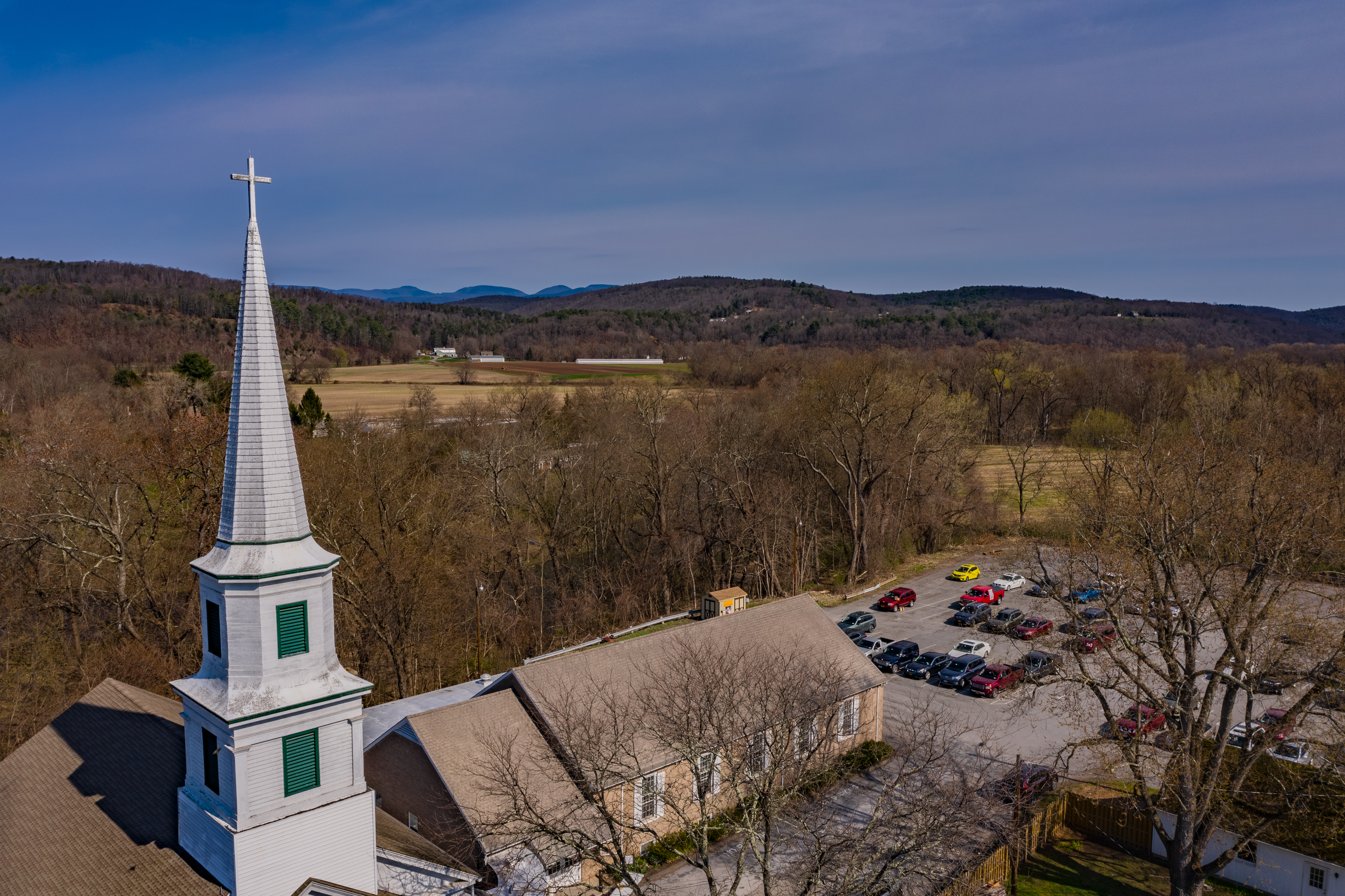 Church from drone 1