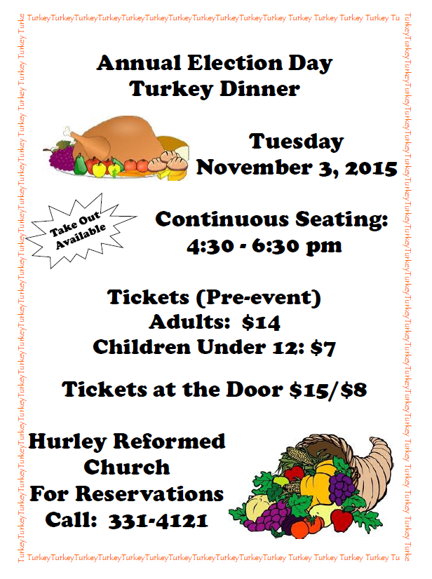 Turkey dinner 2015